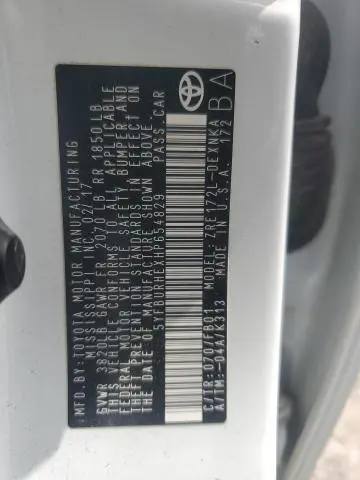 2017 TOYOTA COROLLA L  