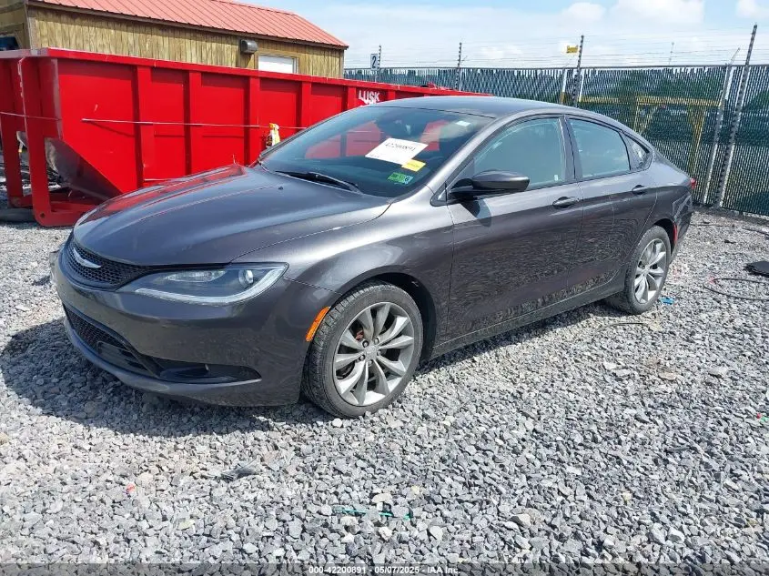2016 CHRYSLER 200 S