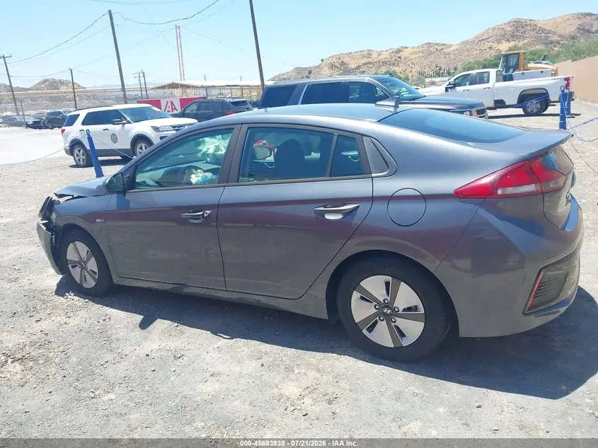 2018 HYUNDAI IONIQ HYBRID BLUE