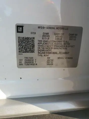 2020 BUICK ENCLAVE ESSENCE  