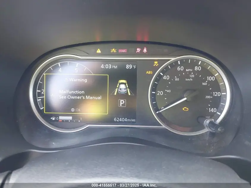 2020 NISSAN KICKS SR XTRONIC CVT