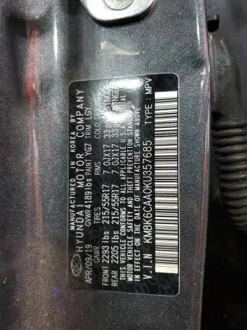 2019 HYUNDAI KONA SEL  