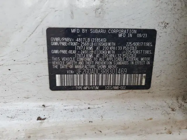 2024 SUBARU CROSSTREK PREMIUM  