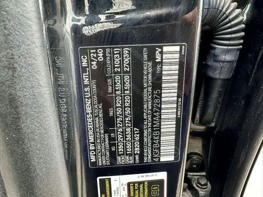 2021 MERCEDES-BENZ GLE 350 4MATIC  