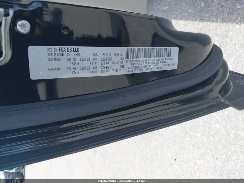 2018 DODGE GRAND CARAVAN SE