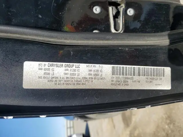 2011 DODGE CHARGER POLICE  