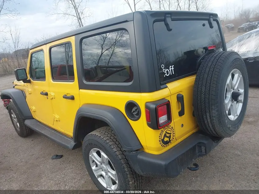 2018 JEEP WRANGLER UNLIMITED SPORT S 4X4