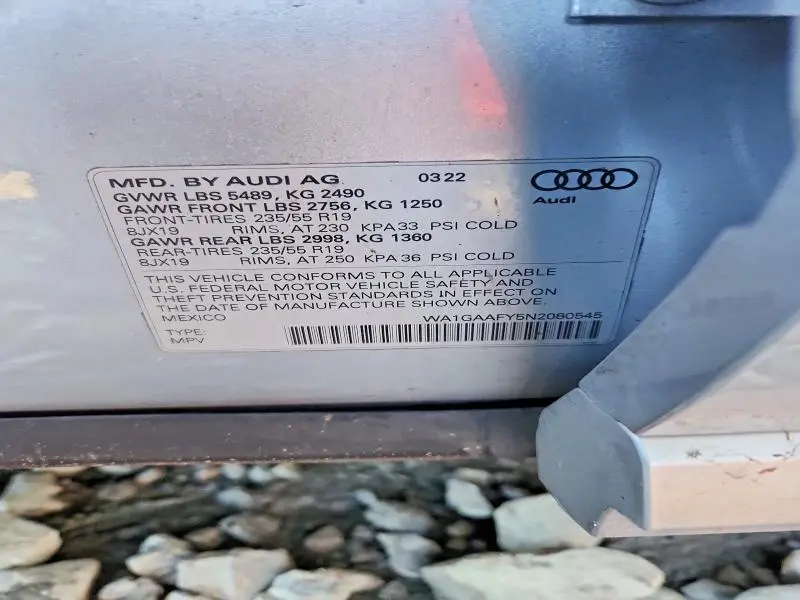 2022 AUDI Q5 PREMIUM 45  