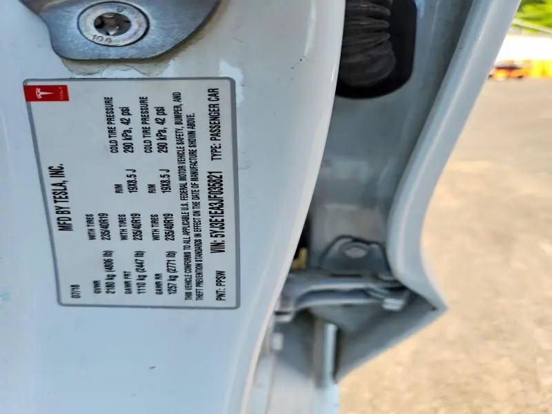 2018 TESLA MODEL 3   