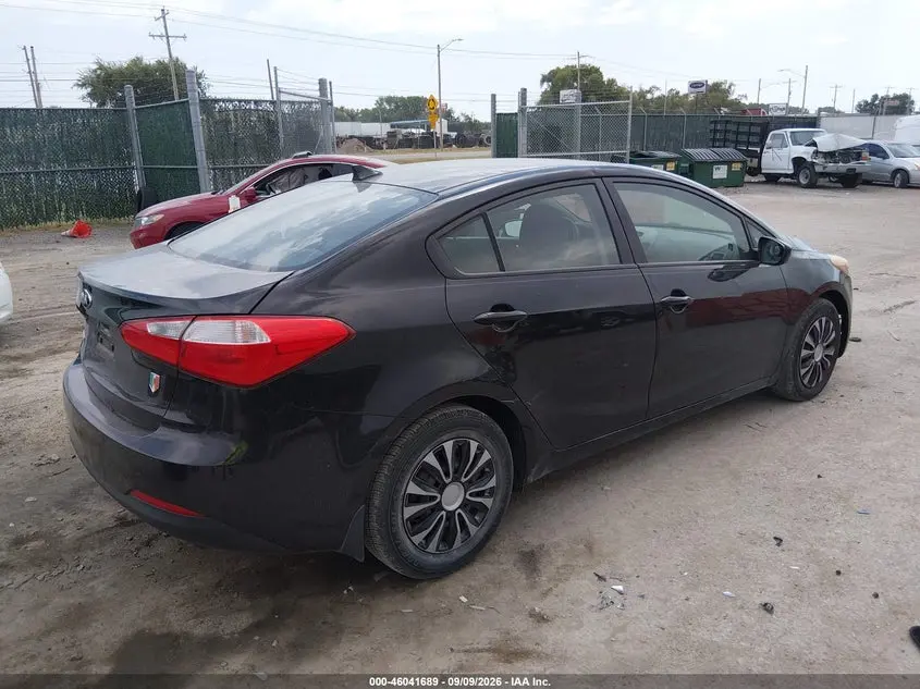 2016 KIA FORTE LX
