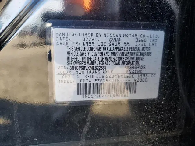 2021 NISSAN KICKS S