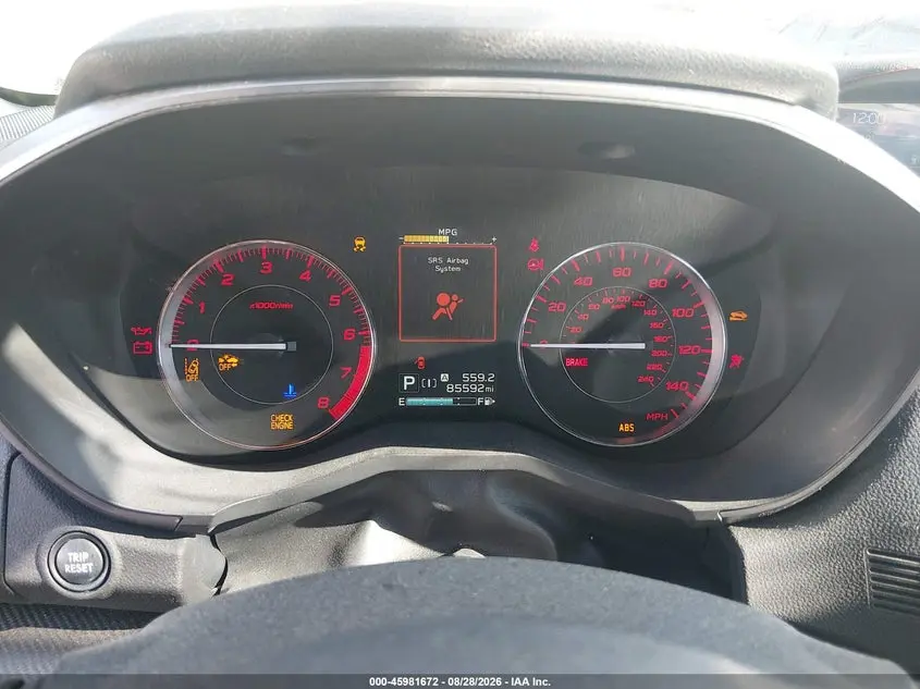 2020 SUBARU IMPREZA SPORT
