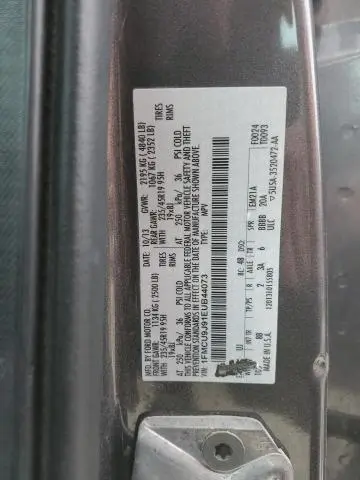 2014 FORD ESCAPE TITANIUM  