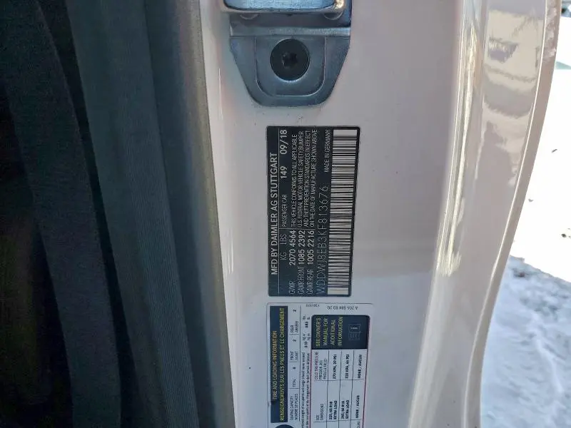 2019 MERCEDES-BENZ C 300 4MATIC  