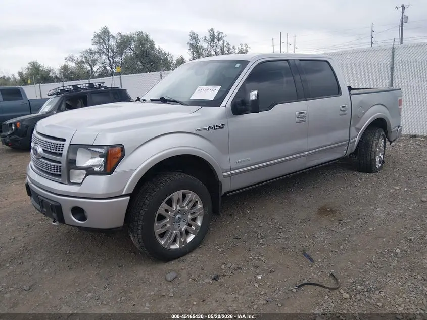 2012 FORD F-150 PLATINUM
