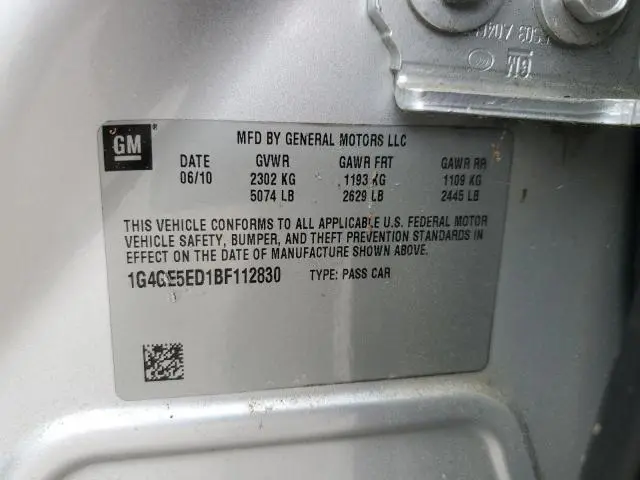 2011 BUICK LACROSSE CXS  