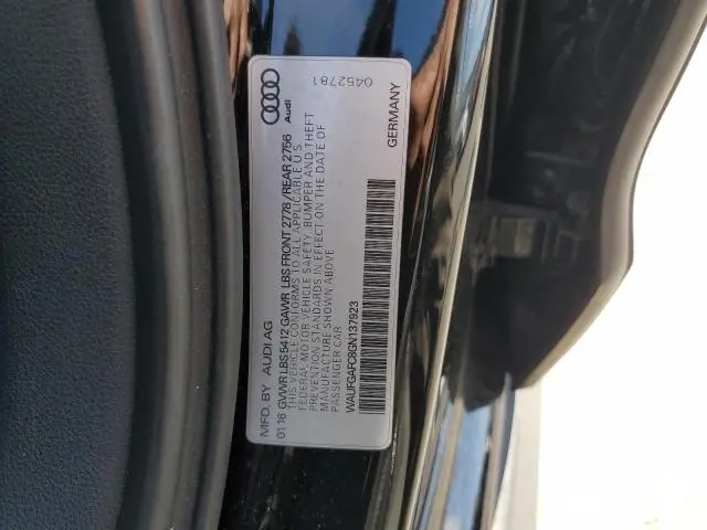 2016 AUDI A6 PREMIUM PLUS  