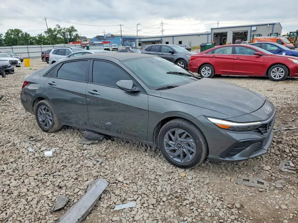 2024 HYUNDAI ELANTRA BLUE  