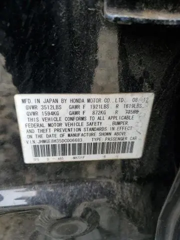 2013 HONDA FIT   