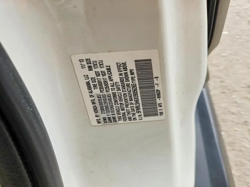 2014 HONDA ODYSSEY EXL  