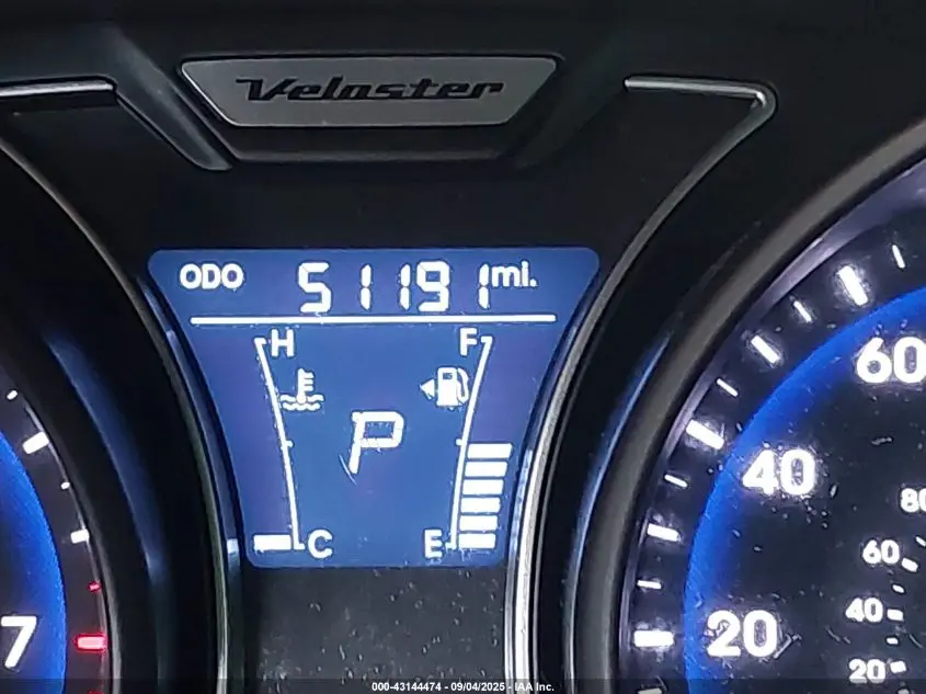 2013 HYUNDAI VELOSTER TURBO W/BLUE