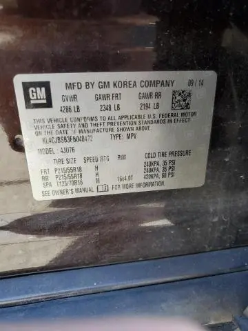 2015 BUICK ENCORE CONVENIENCE  