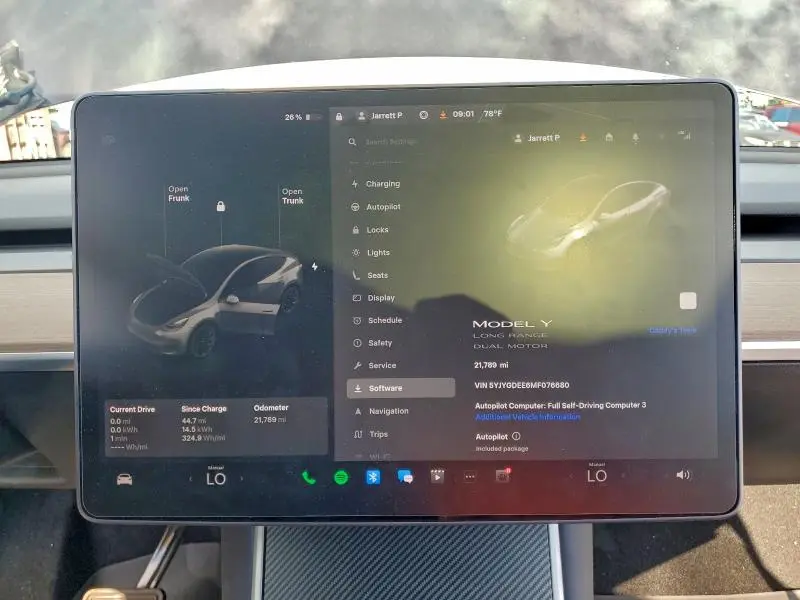 2021 TESLA MODEL Y   