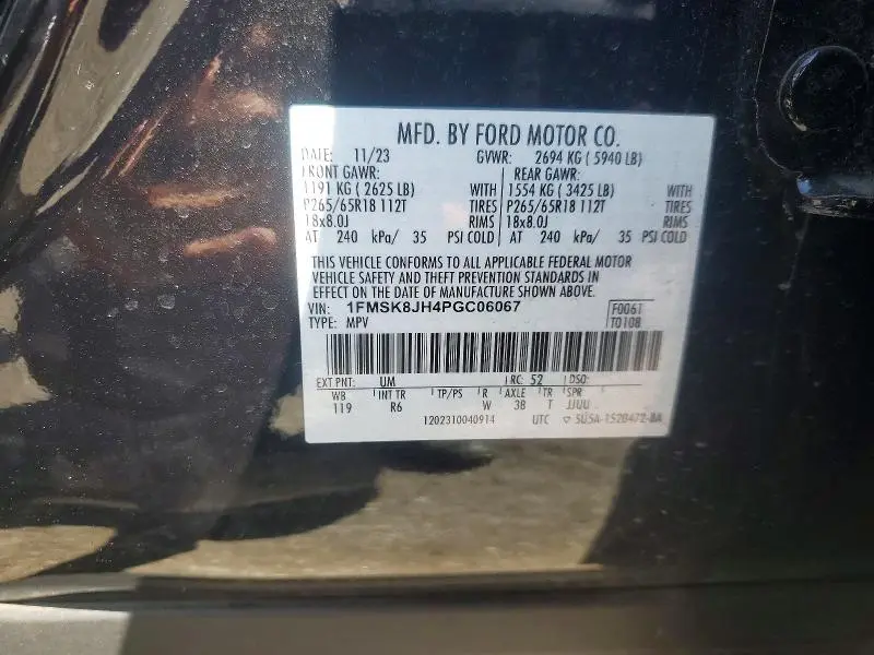 2023 FORD EXPLORER TIMBERLINE  