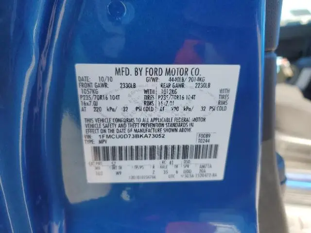 2011 FORD ESCAPE XLT  