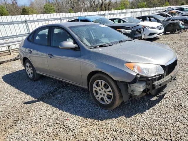2010 HYUNDAI ELANTRA BLUE