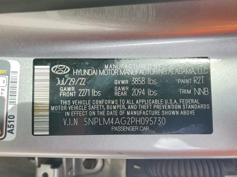 2023 HYUNDAI ELANTRA SEL  