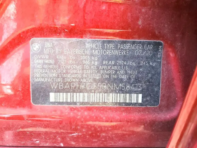 2011 BMW 328 I  