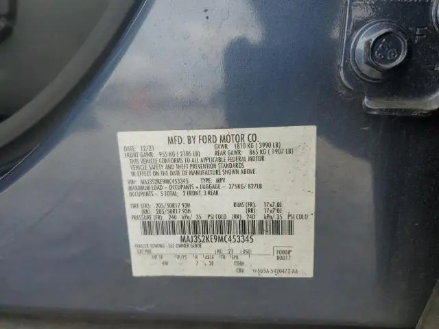 2021 FORD ECOSPORT TITANIUM  