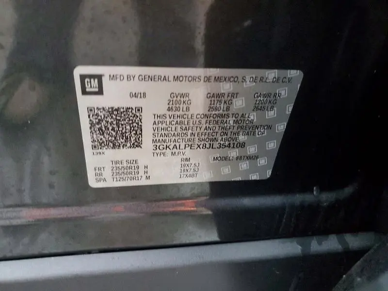 2018 GMC TERRAIN SLT  