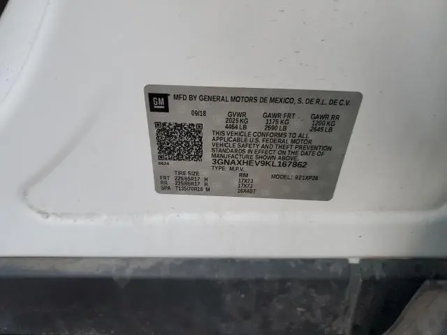 2019 CHEVROLET EQUINOX LS  