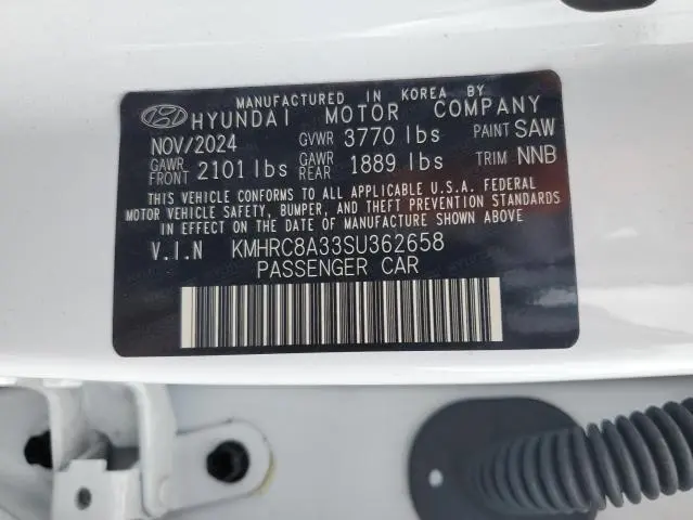 2025 HYUNDAI VENUE SEL  