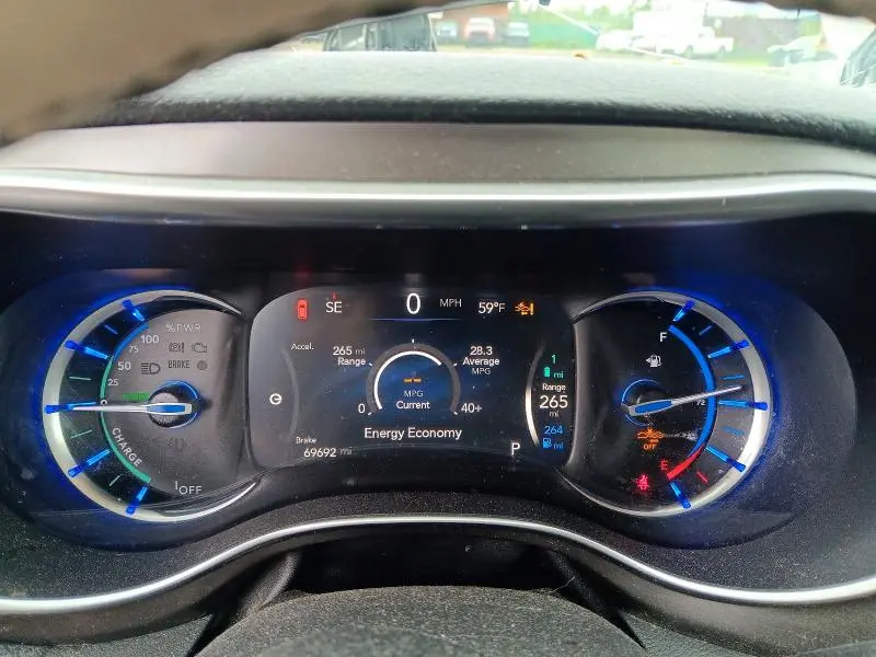 2019 CHRYSLER PACIFICA HYBRID LIMITED  