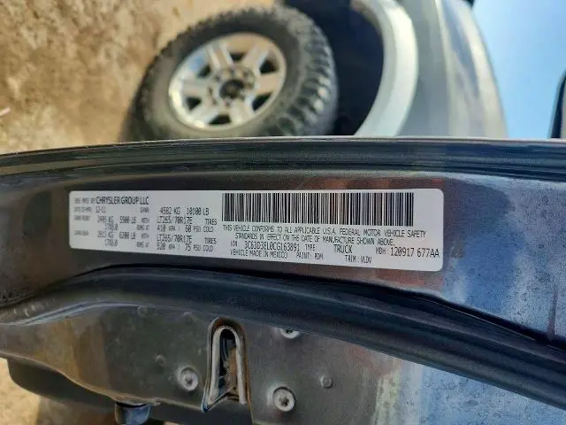 2012 DODGE RAM 3500 LARAMIE  
