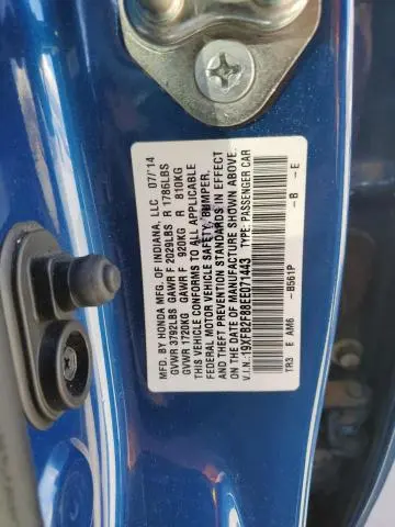 2014 HONDA CIVIC EX