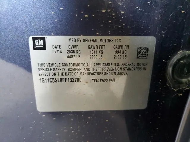 2015 CHEVROLET MALIBU 1LT  
