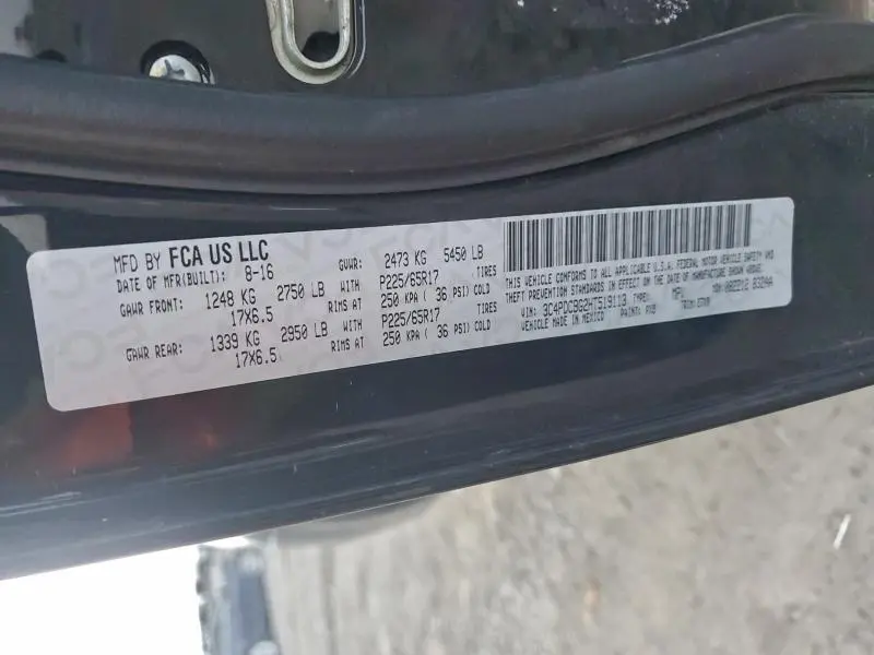 2017 DODGE JOURNEY SXT  