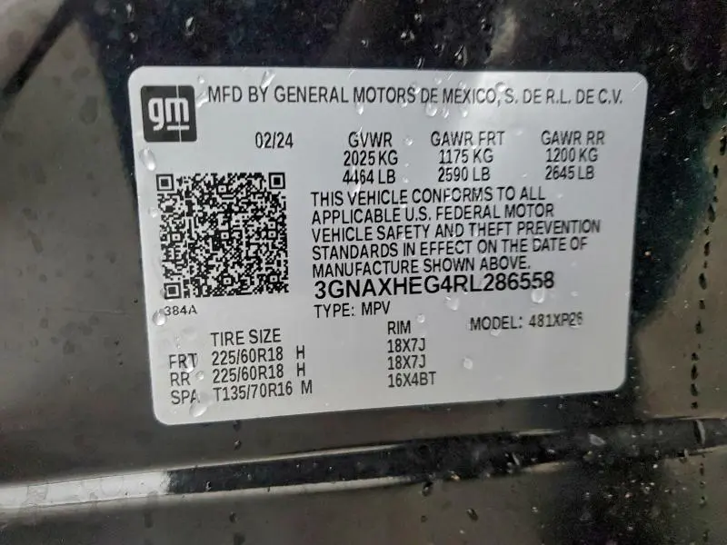 2024 CHEVROLET EQUINOX LS  