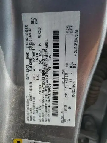 2023 FORD RANGER XL  