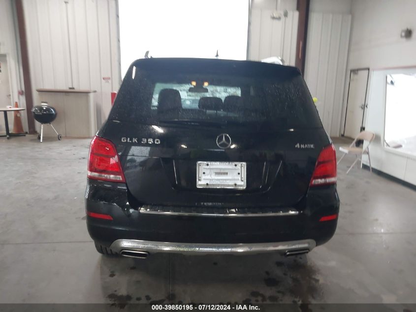 2015 MERCEDES-BENZ GLK 350 4MATIC