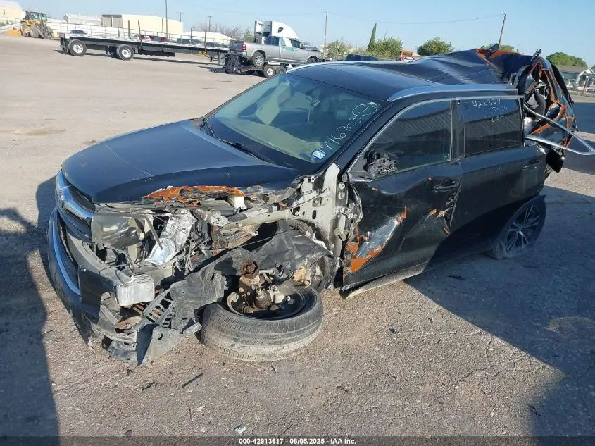 2016 TOYOTA HIGHLANDER XLE V6