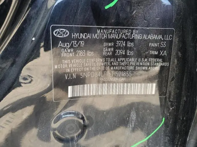 2020 HYUNDAI ELANTRA SEL
