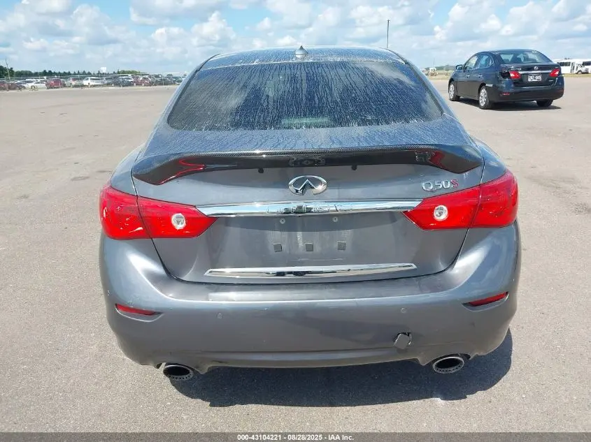 2016 INFINITI Q50 3.0T RED SPORT 400