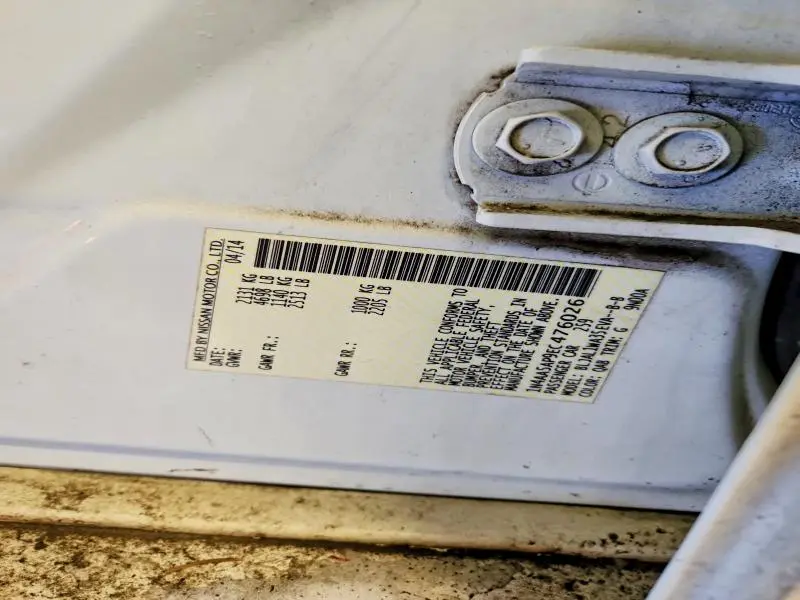 2014 NISSAN MAXIMA 3.5 SV  