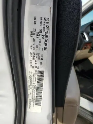 2014 DODGE DURANGO LIMITED  