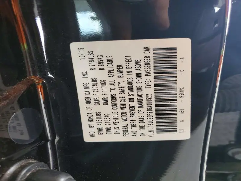 2016 ACURA TLX TECH  